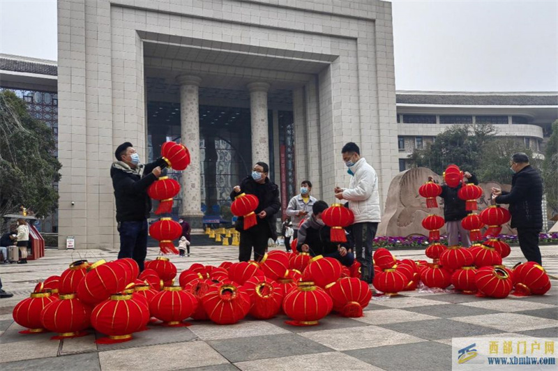大足區人民醫院:張燈結彩迎新春(圖1) 大足區人民醫院:張燈結彩迎新春(圖1)