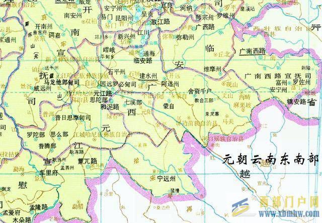 原創云南省也曾有廣西府、廣西縣，與今廣西相鄰？(圖3)