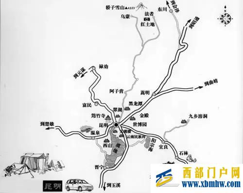 昆明旅游景點(diǎn)攻略(昆明-石林-九鄉(xiāng)-撫仙湖景點(diǎn)攻略)(圖1)