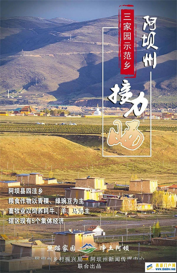 接力“曬”阿壩州三家園示范鄉(xiāng)之阿壩縣四洼鄉(xiāng)(圖1)
