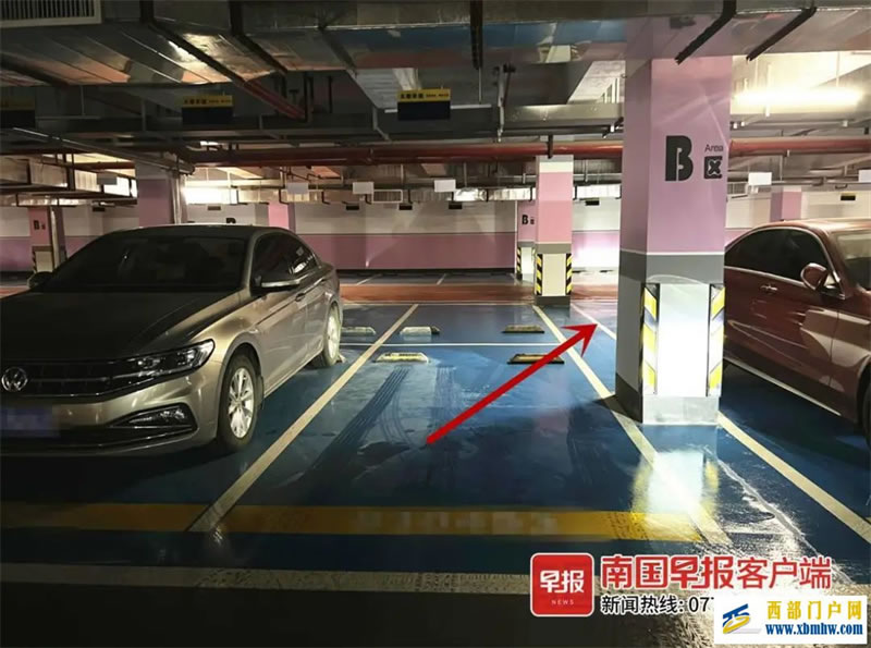 鬧心!南寧一業主花13萬元買車位,停車后車門卻打不開……(圖1) 鬧心!南寧一業主花13萬元買車位,停車后車門卻打不開……(圖1)