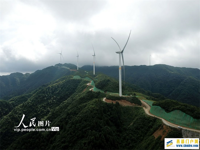貴州黔東南：生態風電“好風光”(圖1)