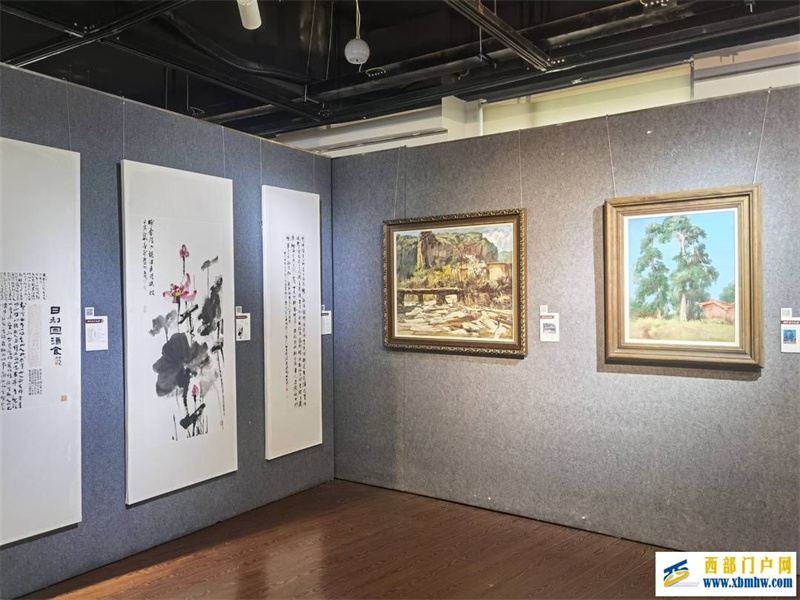 內江大千畫派創研基地舉行首展116件書畫作品線上線下均可觀賞(圖1) 內江大千畫派創研基地舉行首展116件書畫作品線上線下均可觀賞(圖1)