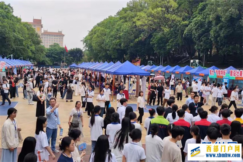 廣西拓寬校企對接平臺 助力高校畢業生就業(圖1)
